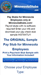 Mobile Screenshot of minnesotastubs.com